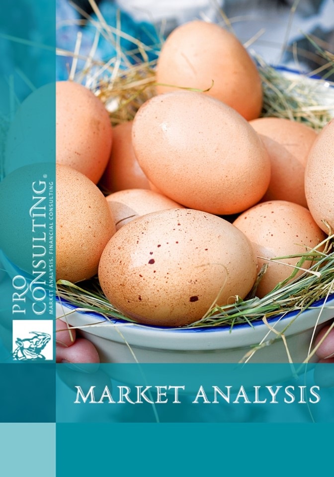 Market research report on eggs in Ukraine. 2017